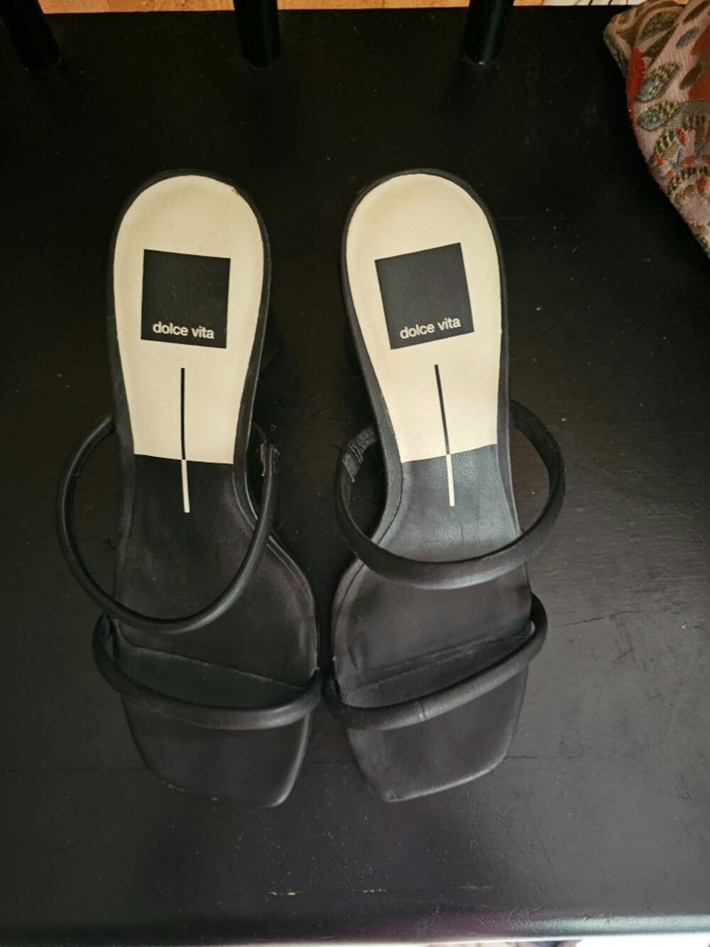 dolce vita two strap heels